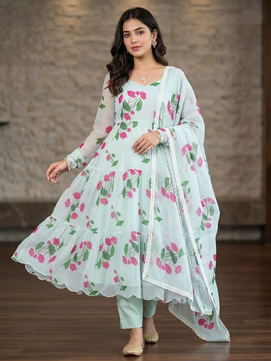 Indian Jorjet Three Piece